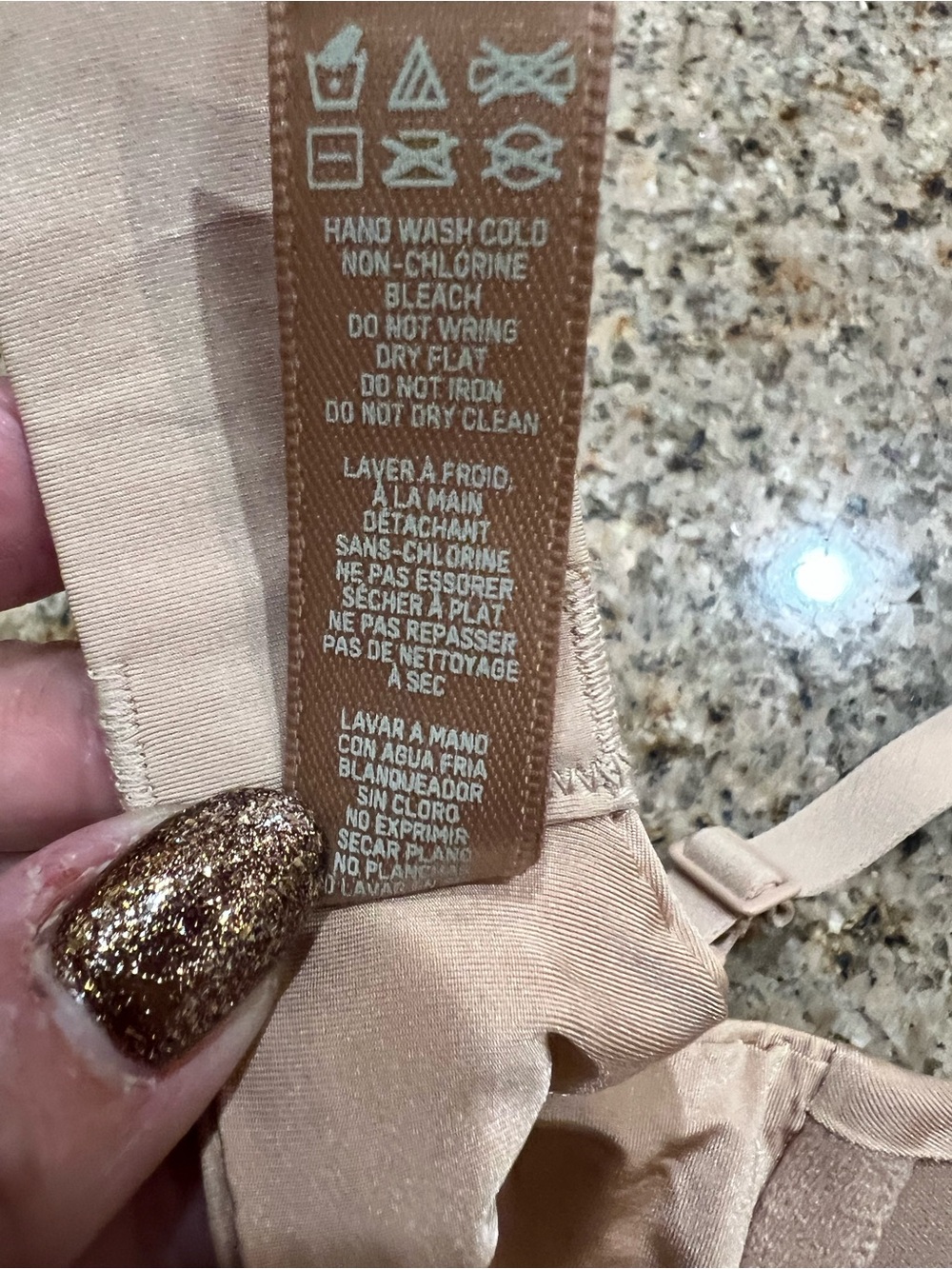 SKIMS Ultimate Super Push-Up Bra 32D Nude Wireless Plunge NWOT - Picture 10 of 12